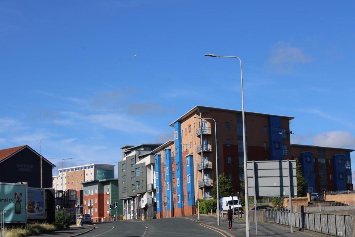 Two Bedroom Apartment, Free Parking, Close To Uclan And Free Wifi Preston  Exterior foto